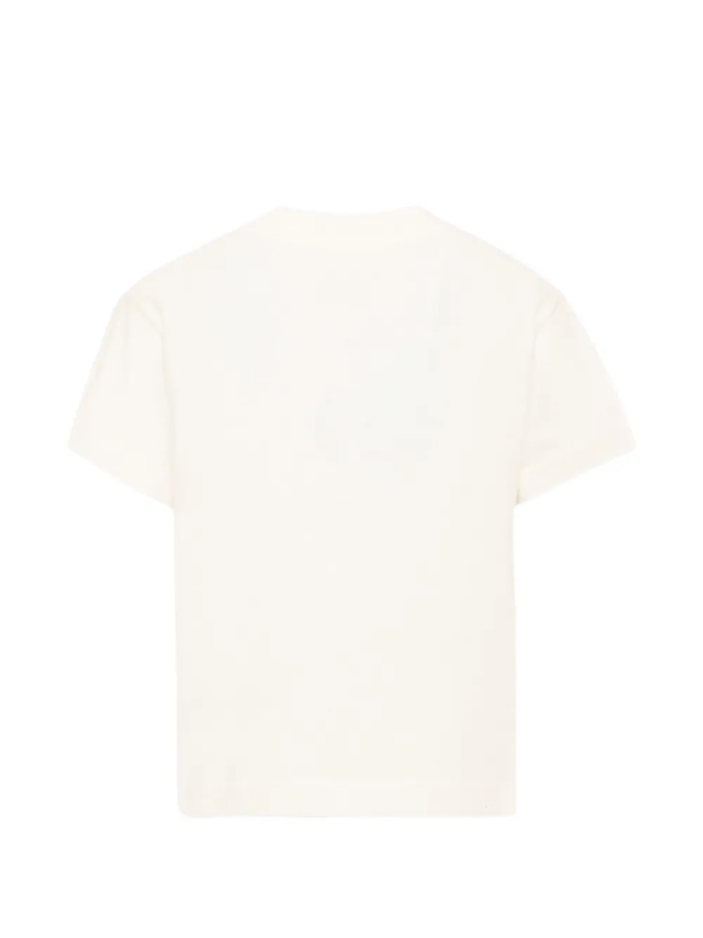 Palm Angels Kids T-shirt met print Beige