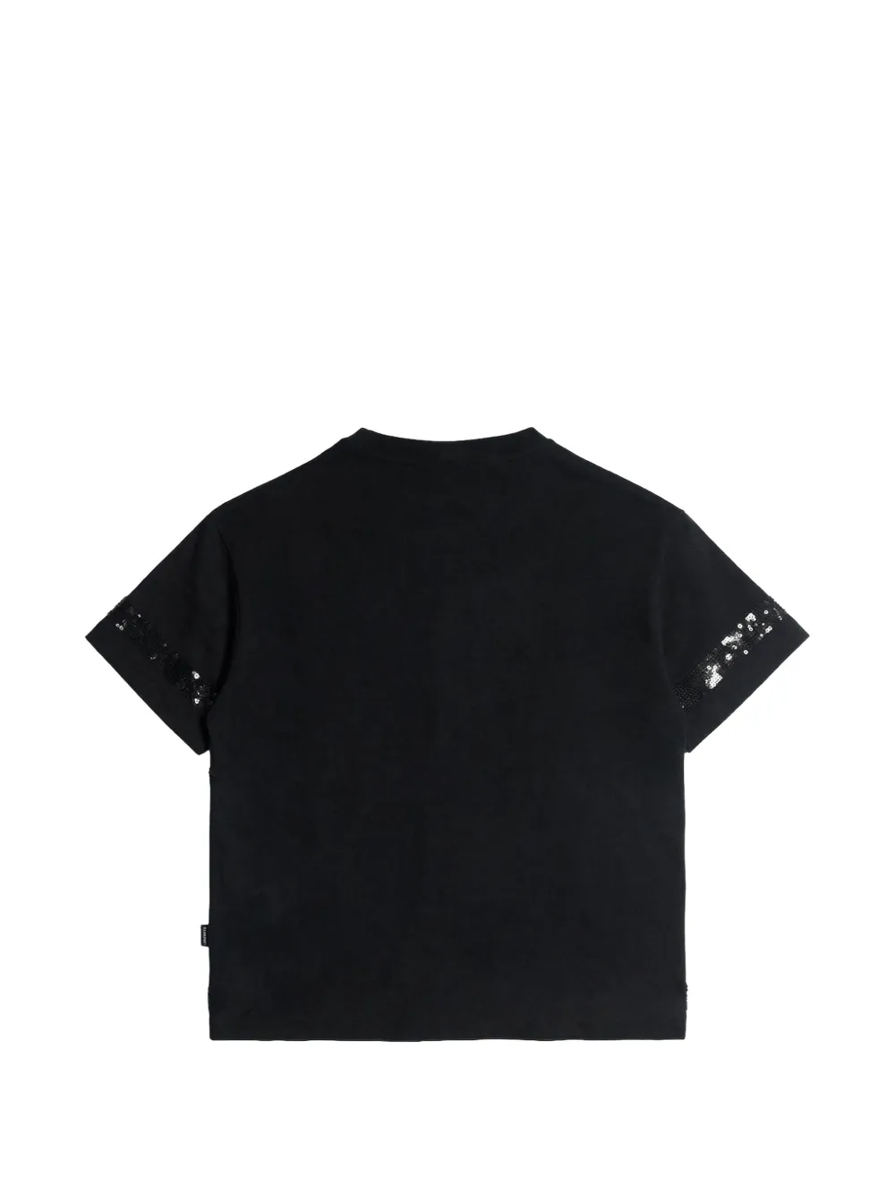 Iceberg Kids T-shirt met pailletten Zwart