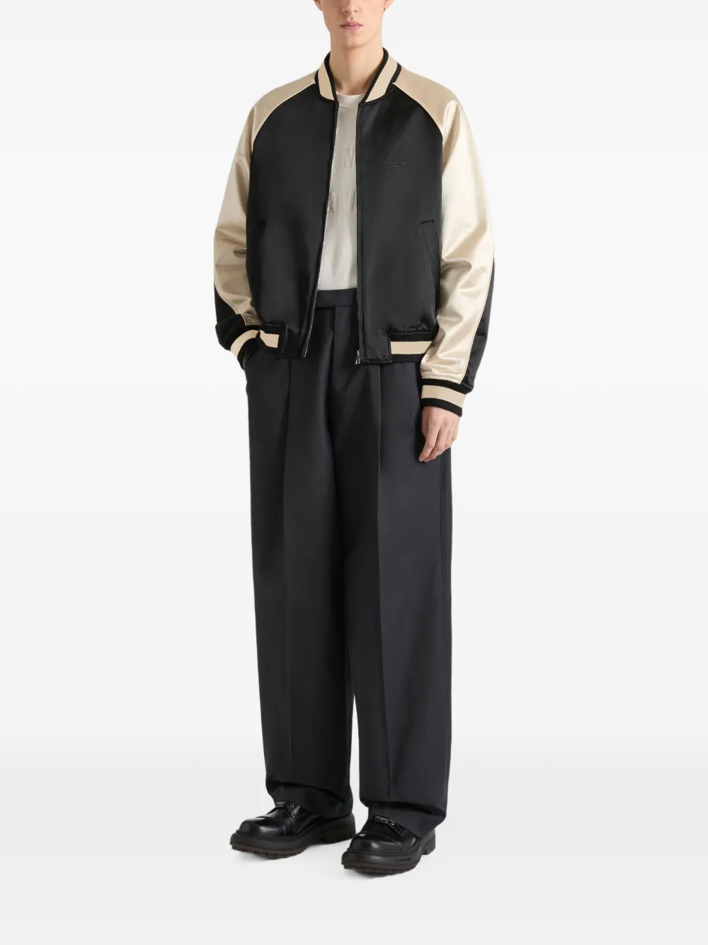 Givenchy Couture Seam jack met Paris-detail en parels Zwart