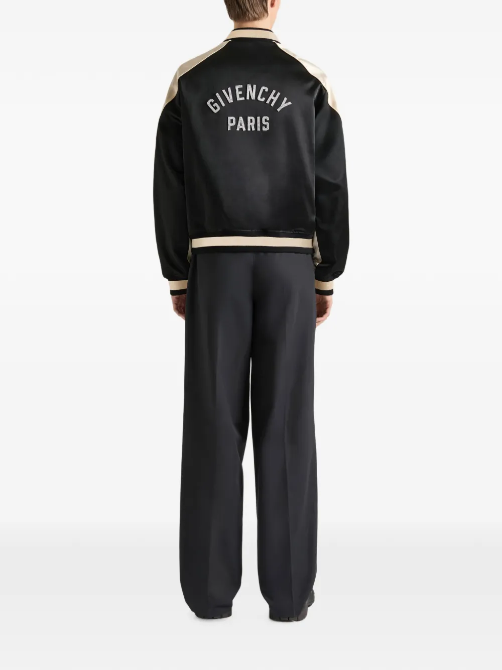 Givenchy Couture Seam jack met Paris-detail en parels Zwart