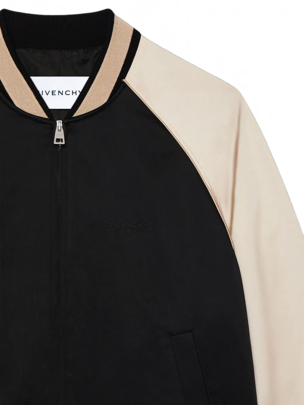 Givenchy Couture Seam jack met Paris-detail en parels Zwart