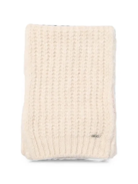 Liu Jo Kids chunky-knit scarf