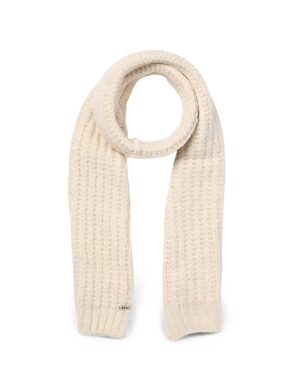 Liu Jo Kids Grofgebreide sjaal Beige