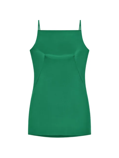 Givenchy Vestido curto de cetim com recortes