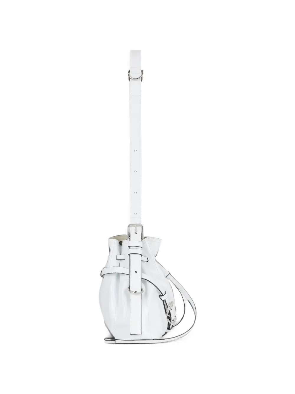 Givenchy Kleine Voyou Bucket-tas van myxine leer Wit