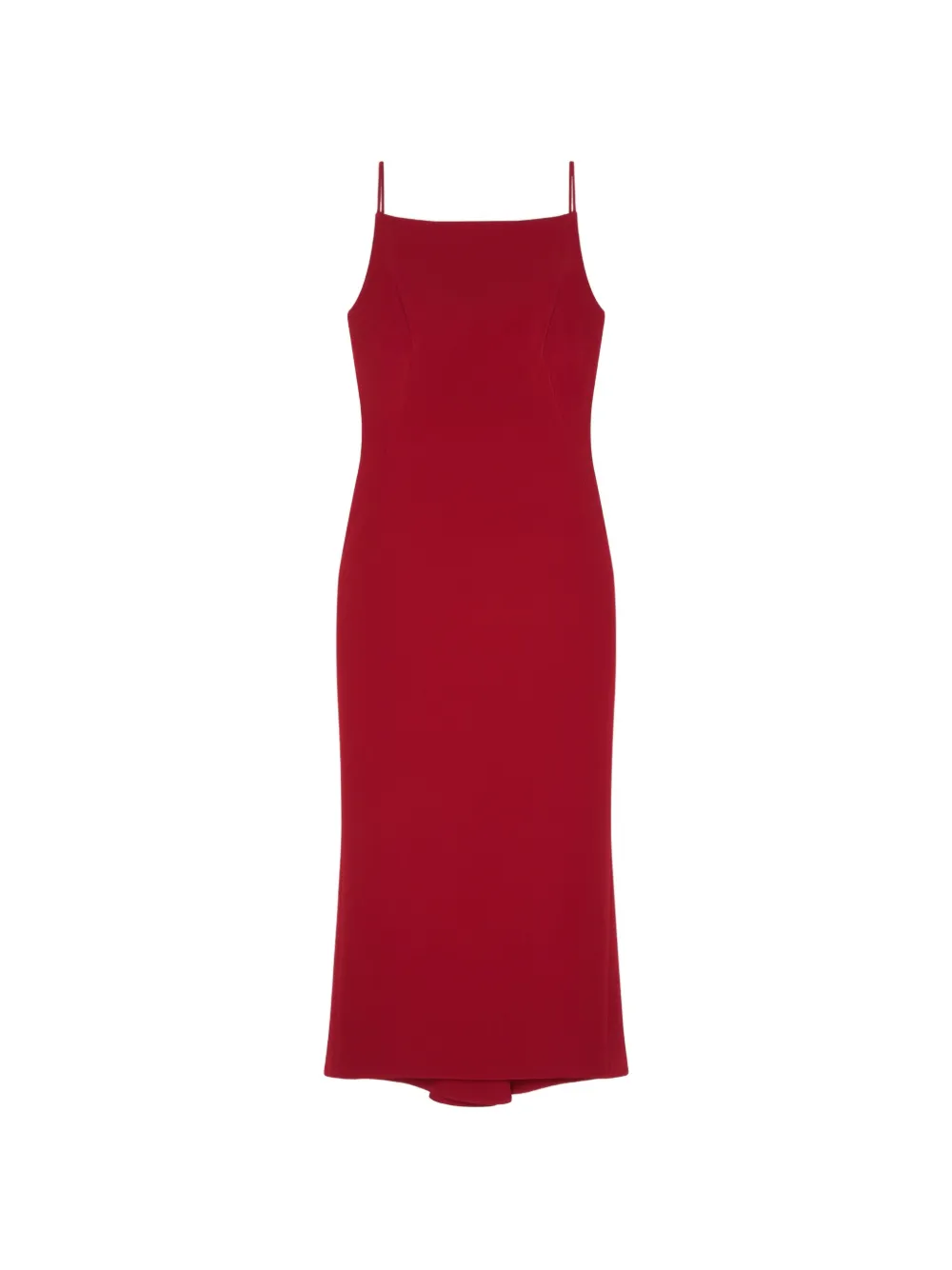 Givenchy sliced midi dress in crepe cady