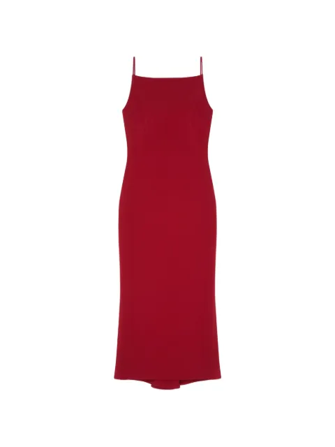 Givenchy sliced midi dress in crepe cady