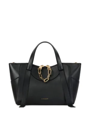 Saint Laurent レザー トートバッグ | ブラック | FARFETCH JP