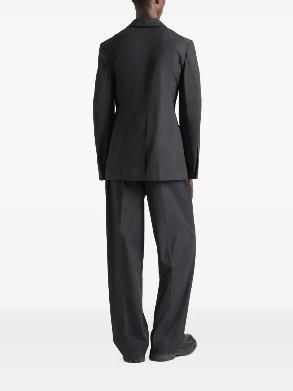 Givenchy Couture Seam popeline jack met dubbele rij knopen Zwart