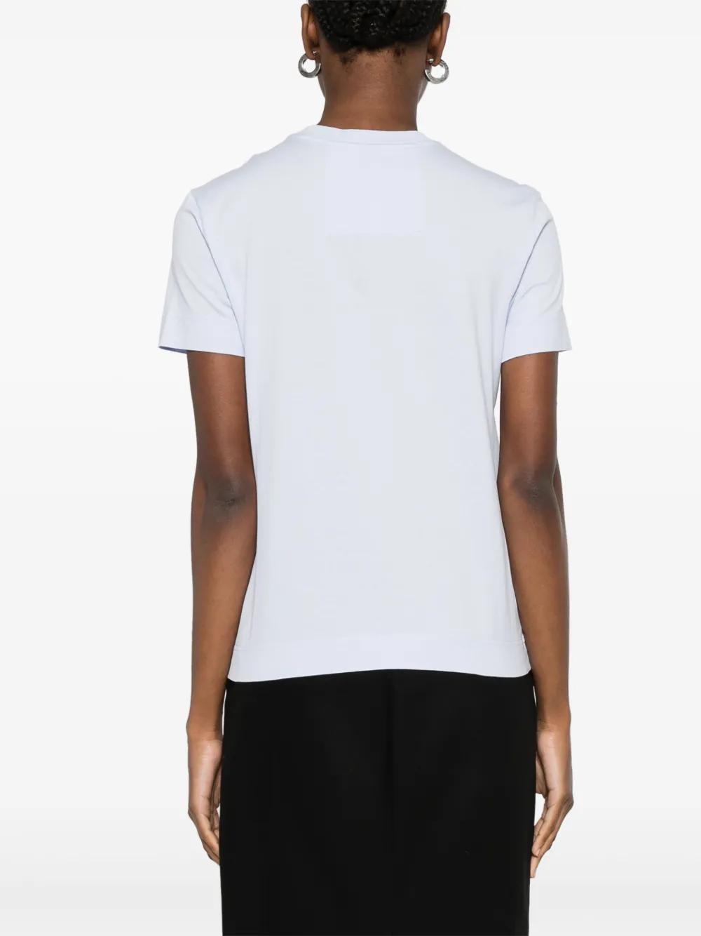 Givenchy Katoenen slim-fit T-shirt met -medaillon Blauw