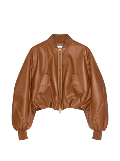Givenchy cropped Cocoon bomber in nappa leather