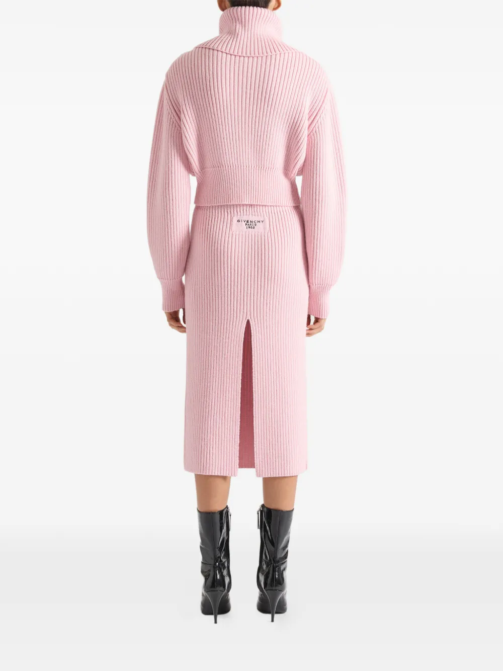 Givenchy Wollen midi-kokerrok Roze