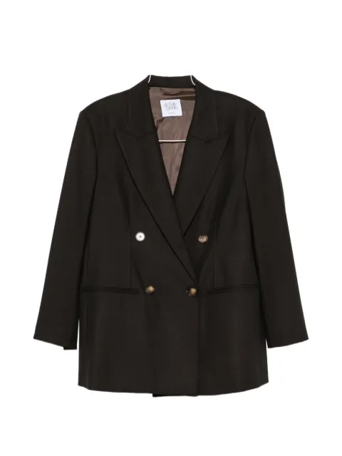 LE SULLY STUDIO double-breasted peak-lapels blazer