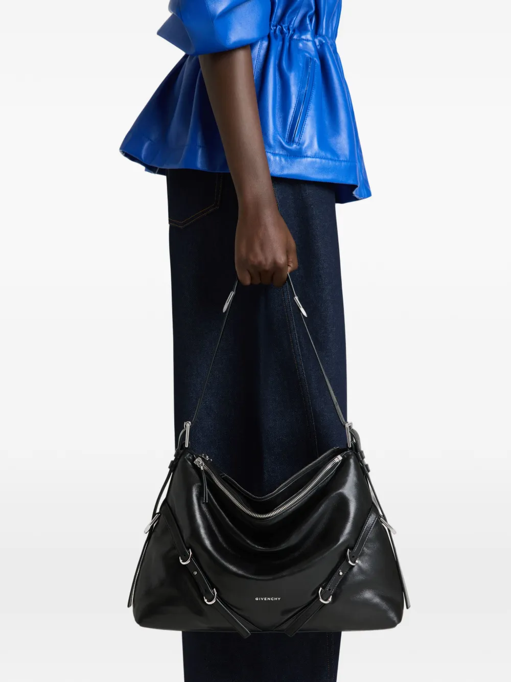 Givenchy Voyou Bomber schoudertas Zwart