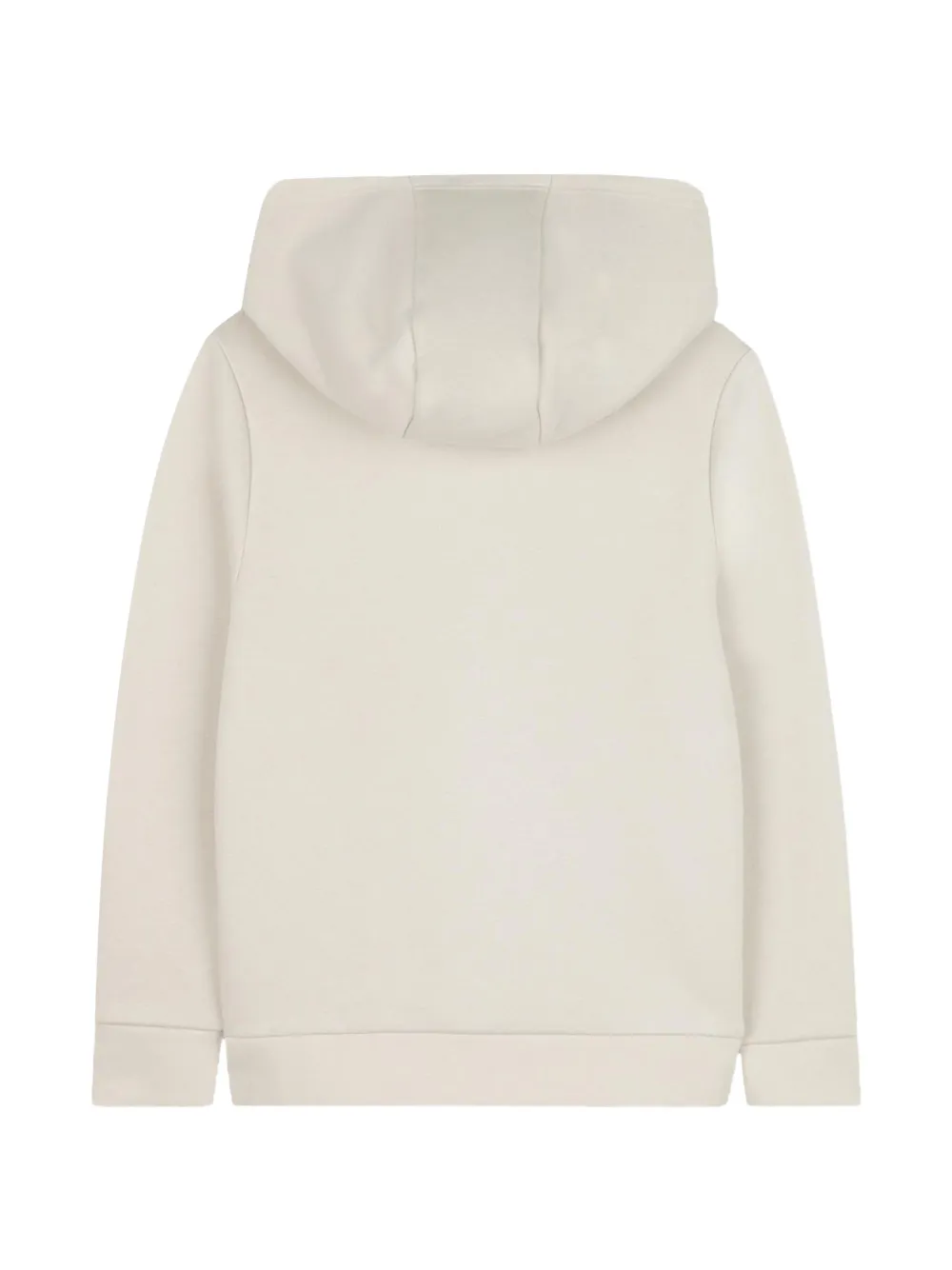 BOSS Kidswear Hoodie met logoprint Beige