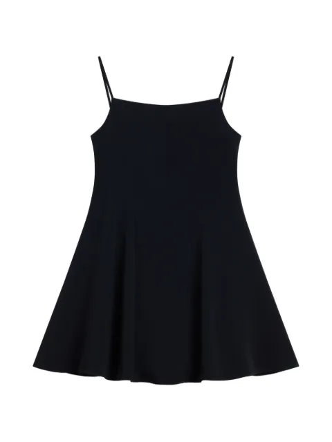 Givenchy sliced mini dress in crepe cady