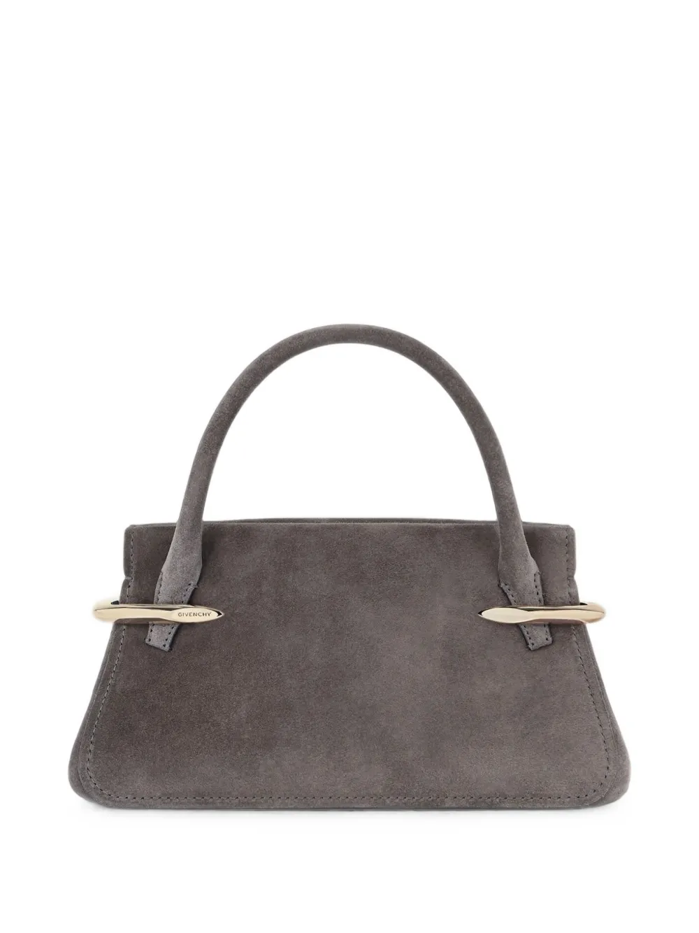 Givenchy Pinch suède leren mini-tas Grijs