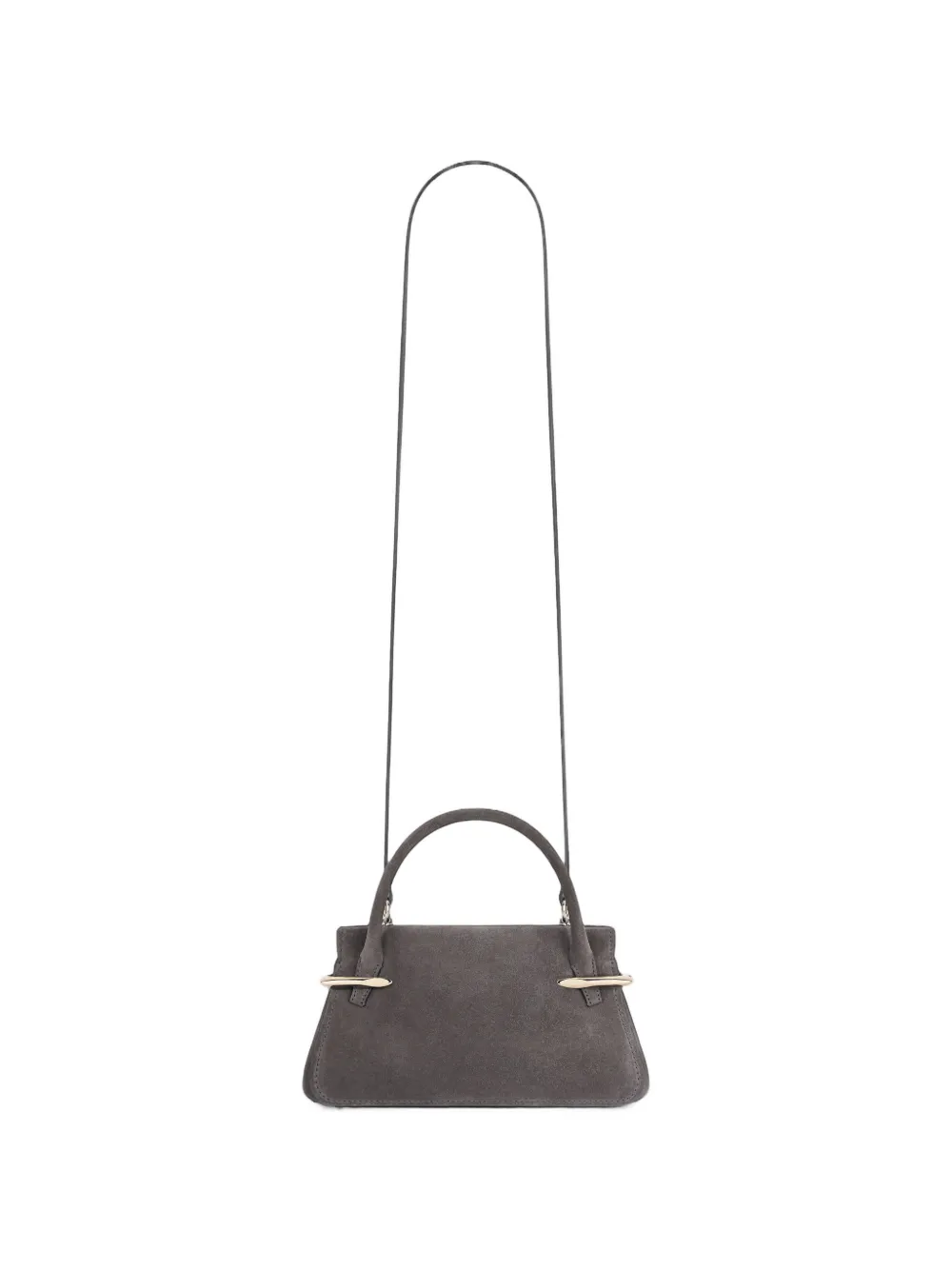 Givenchy Pinch suède leren mini-tas Grijs