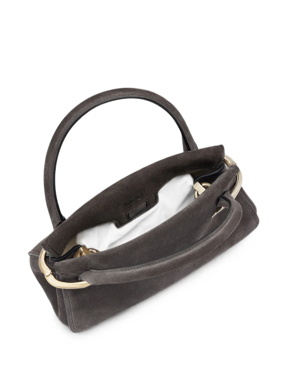 Givenchy Pinch suède leren mini-tas Grijs