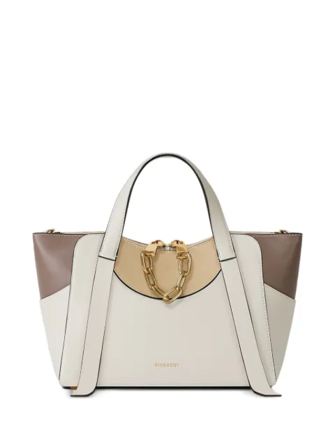 Givenchy bolsa The Snatch pequeña de piel granulada tricolor