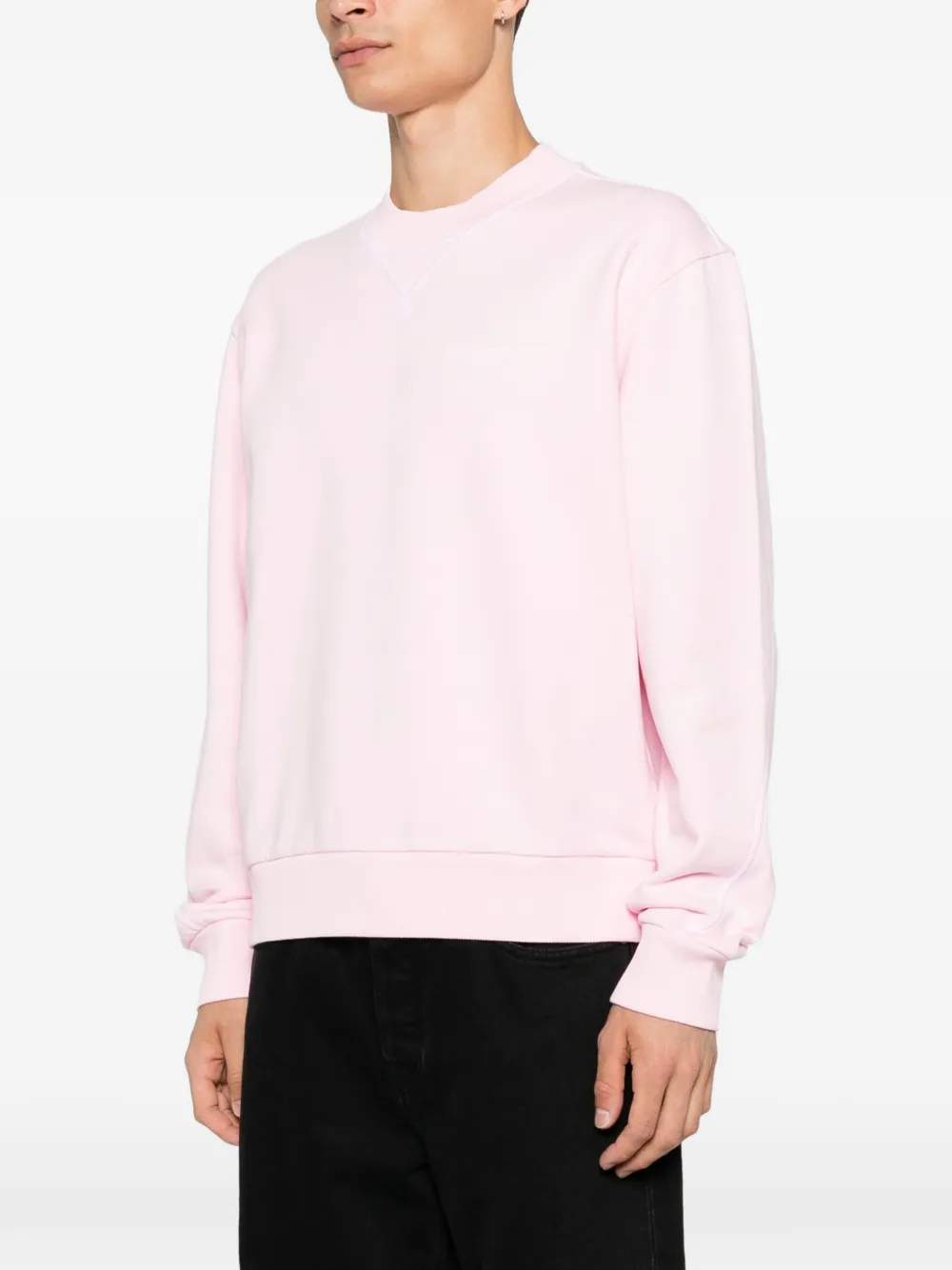 Givenchy Sweater met geborduurd logo Roze