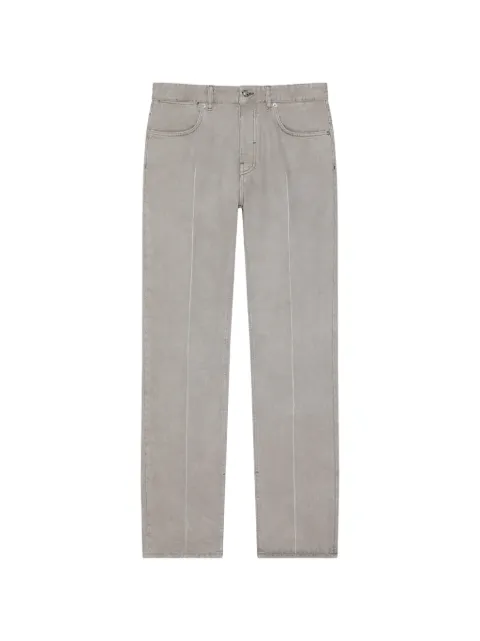 Givenchy Gerade Jeans mit gefaltetem Effekt