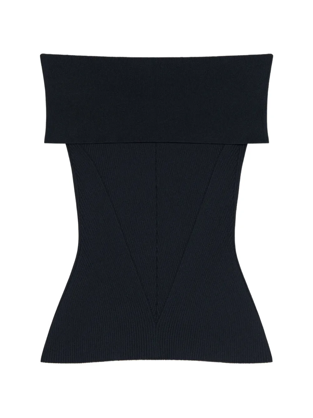 Givenchy slim fit off-the-shoulder top