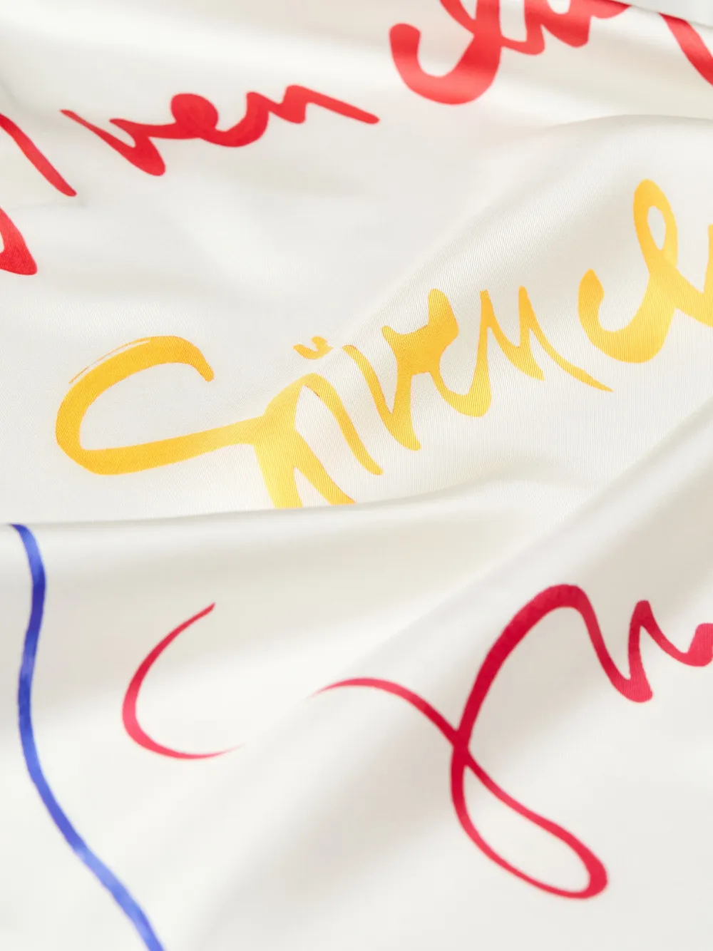 Givenchy Zijden sjaal met veelkleurig -kenmerk Beige