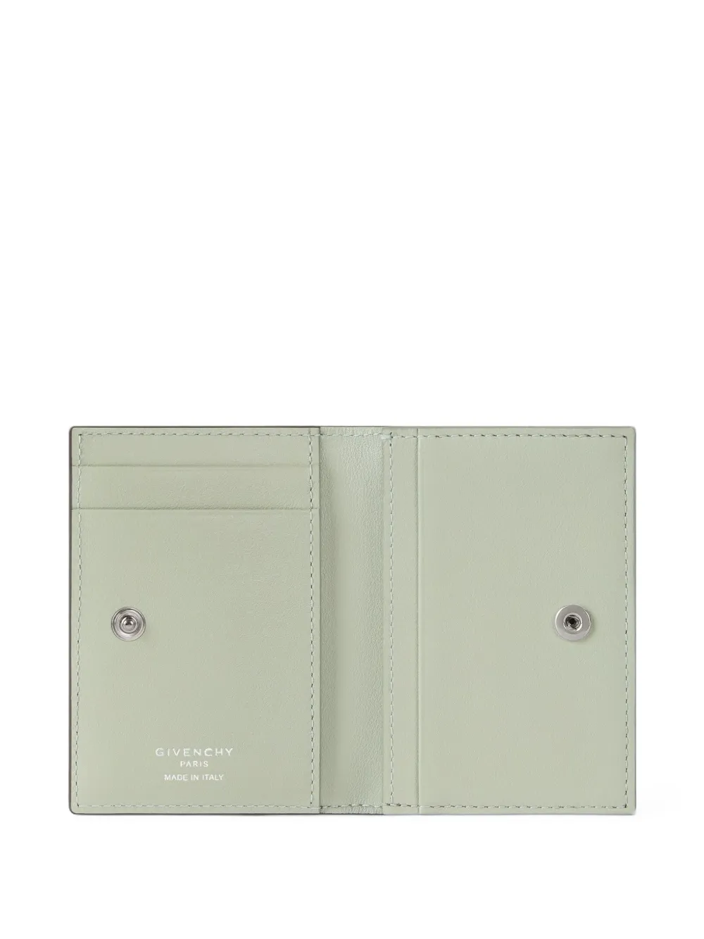 Givenchy Antigona Stamped leren tweekleurige pasjeshouder Bruin