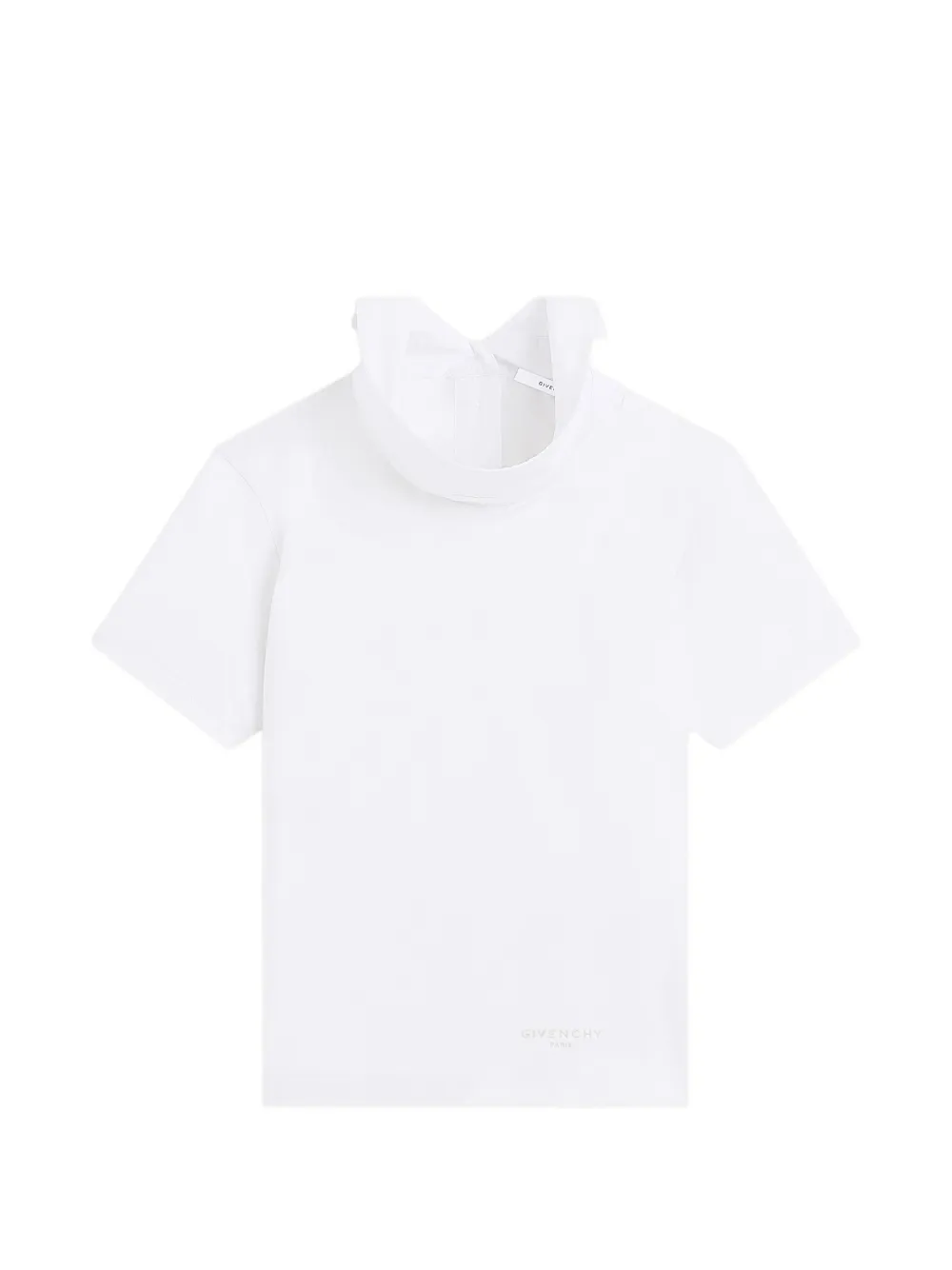 Givenchy Button-back T-shirt In White