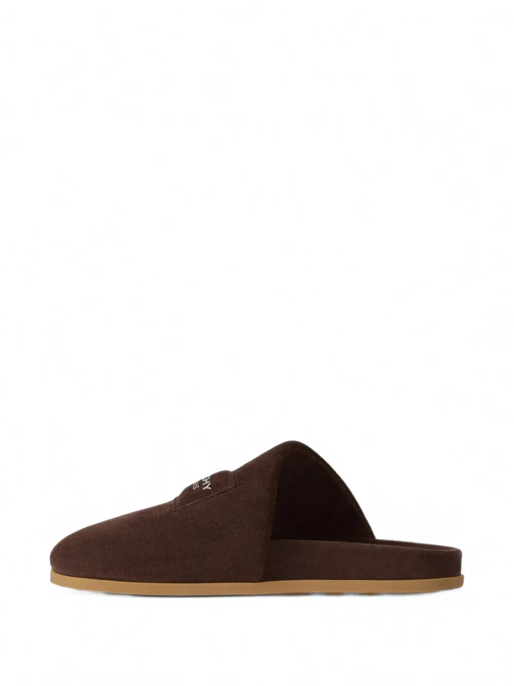 Givenchy Puffy suède muiltjes Bruin