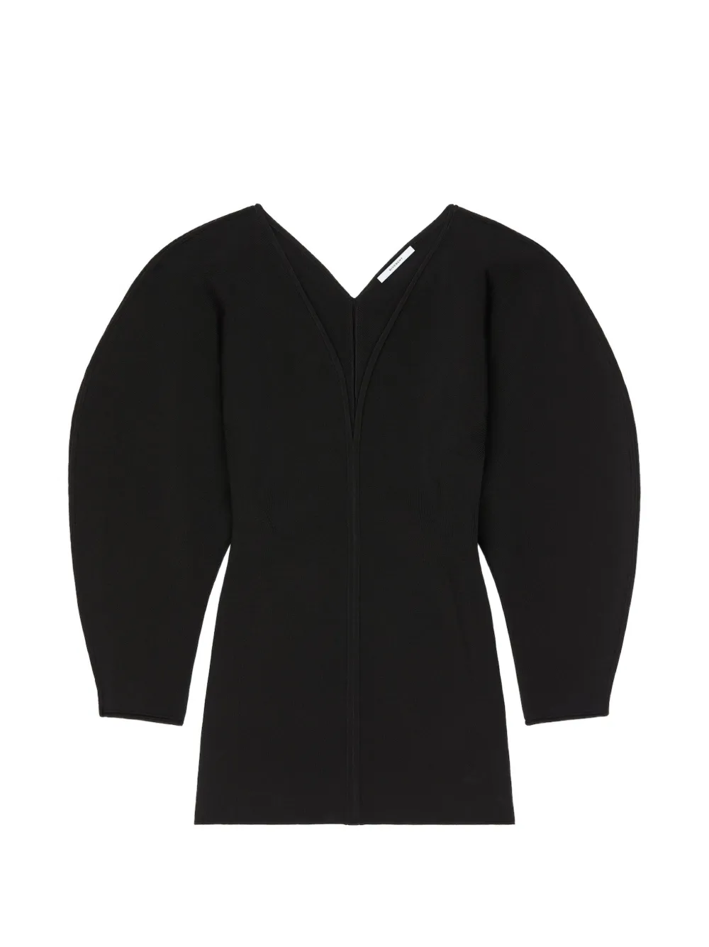 Givenchy Cocoon gebreide mini-jurk Zwart