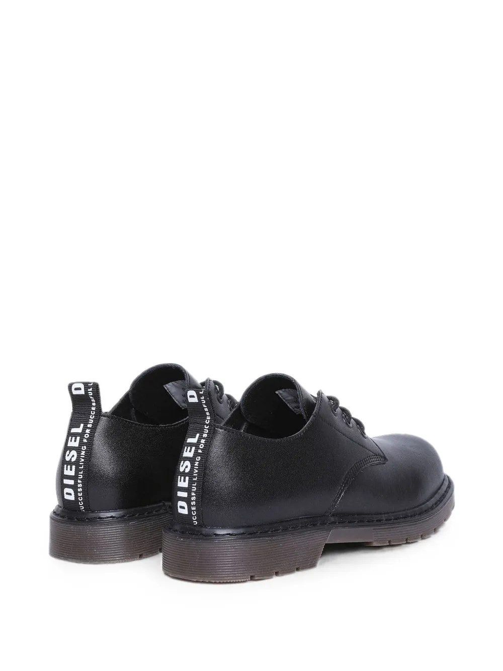 Diesel Kids lace-up loafers Zwart