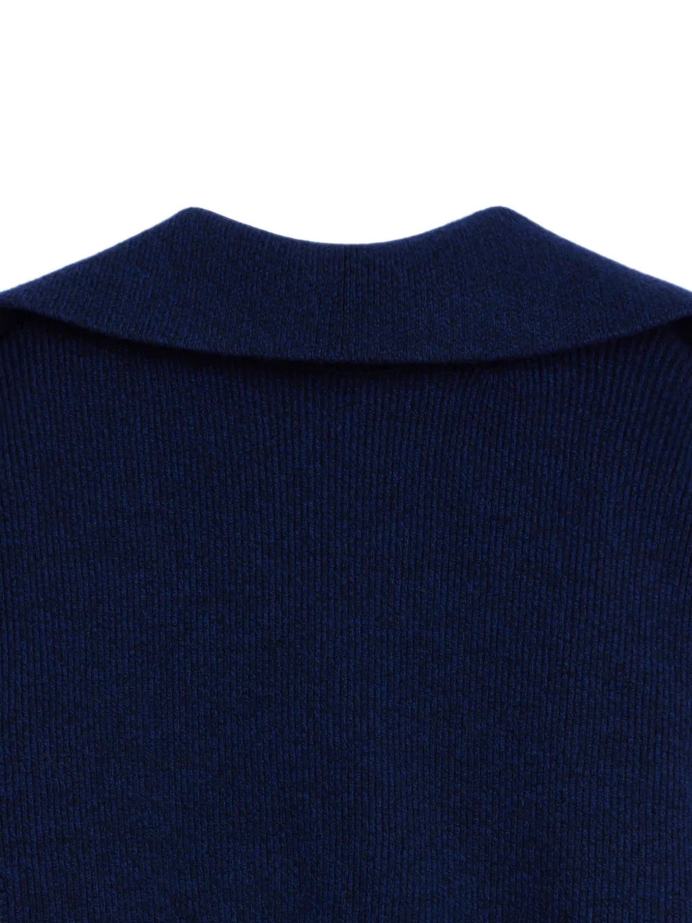 Givenchy Slashed mini-jurk van wol en kasjmier Blauw