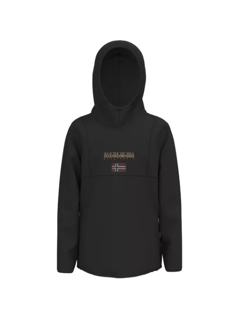Napapijri Kids hoodie con logo estampado