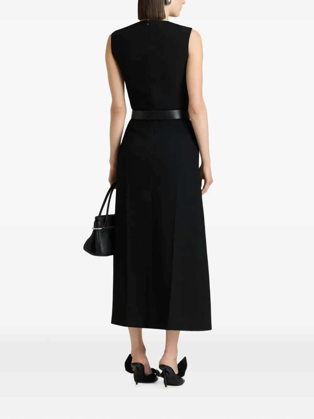 Givenchy Midi-jurk van wol Zwart