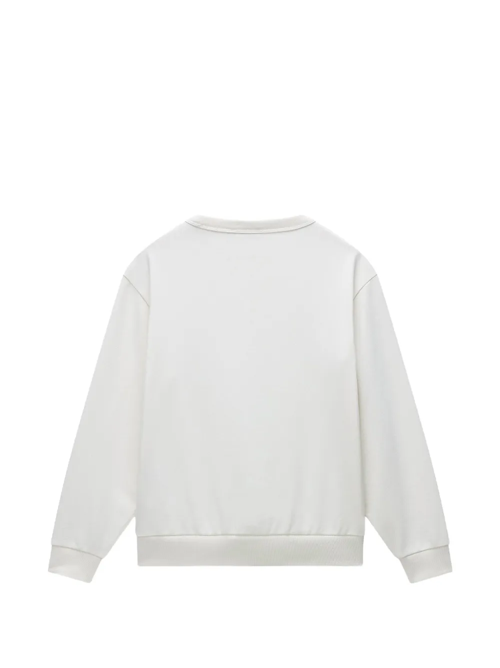 Napapijri Kids Box trui met logopatch Beige