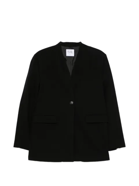 LE SULLY STUDIO single-breasted collarless coat