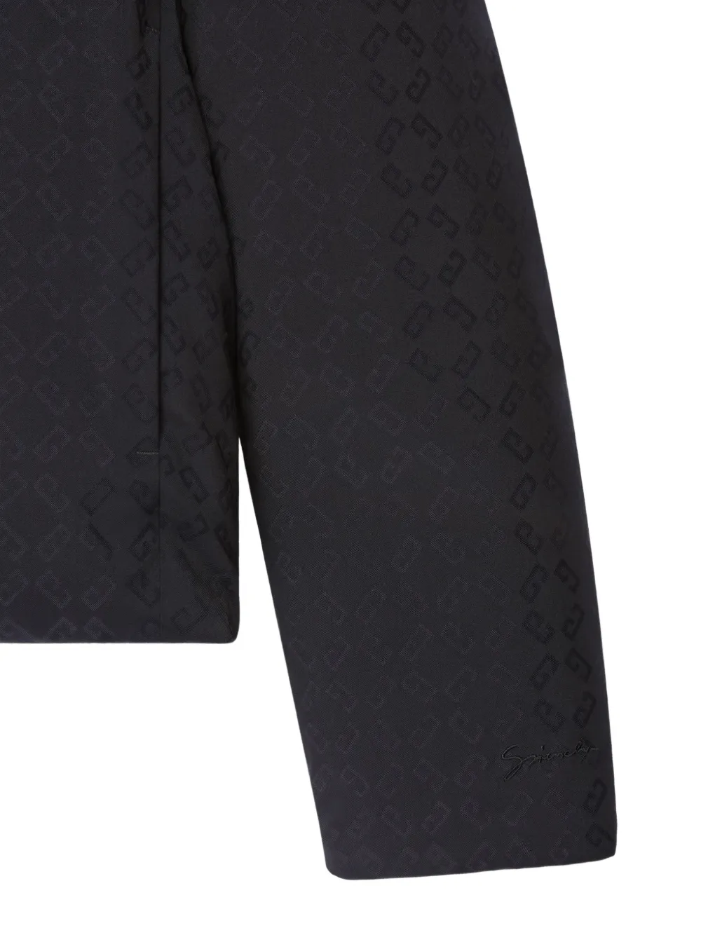 Givenchy Omkeerbaar donsjack met monogram 72-jacquard Zwart