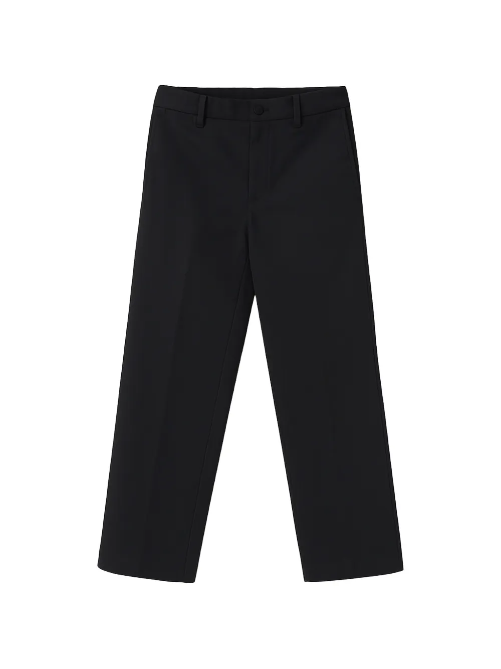 Nº21 Kids Pantaloni sartoriali con pieghe - Nero