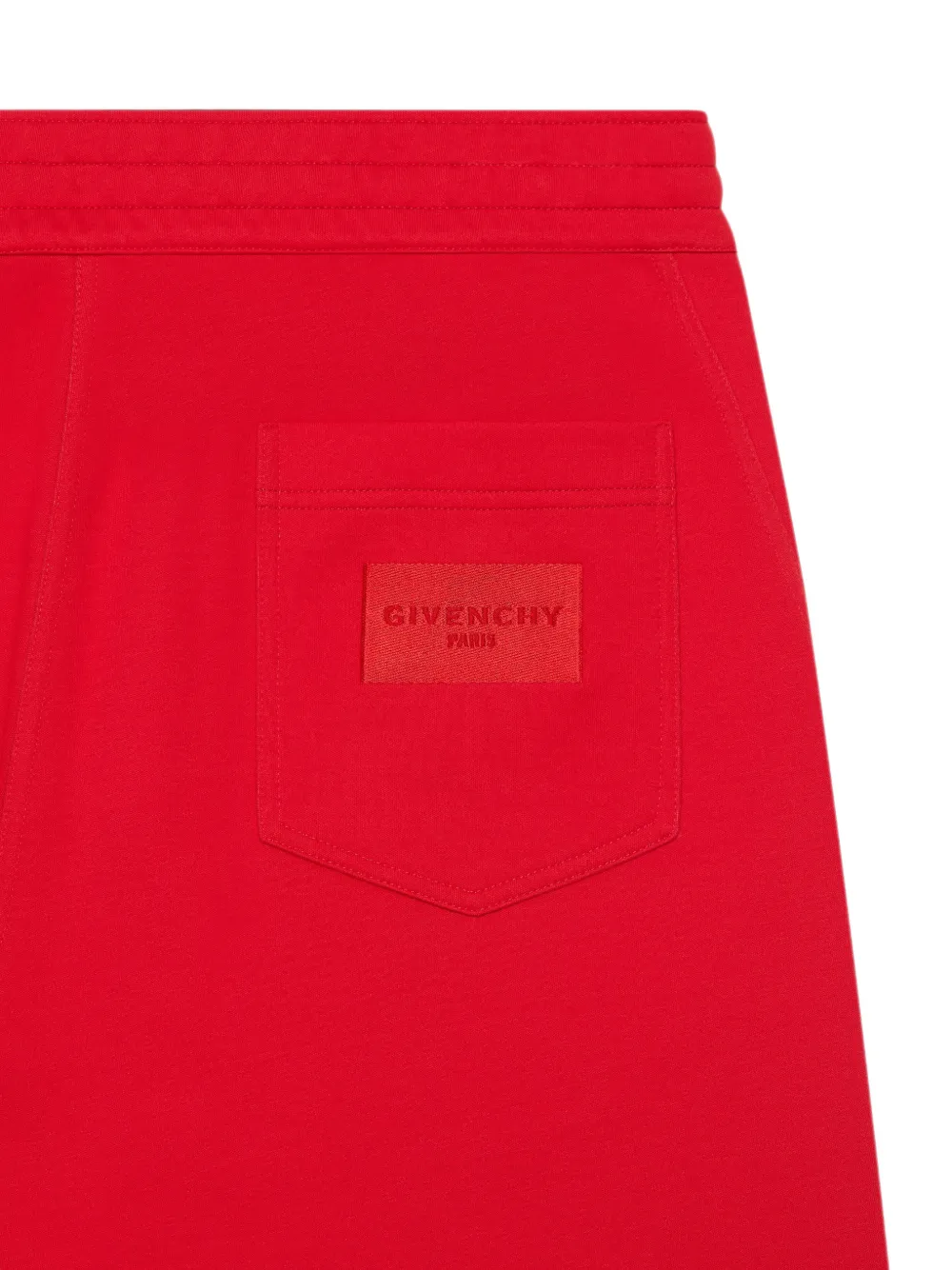 Givenchy Couture Seam grosgrain bermuda shorts Rood