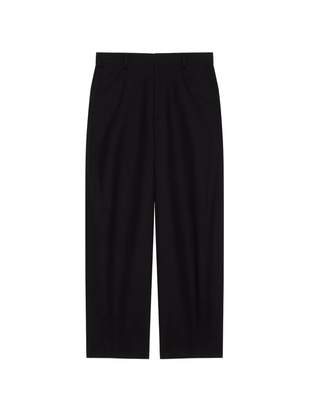 Givenchy Couture Seam flanellen broek Zwart