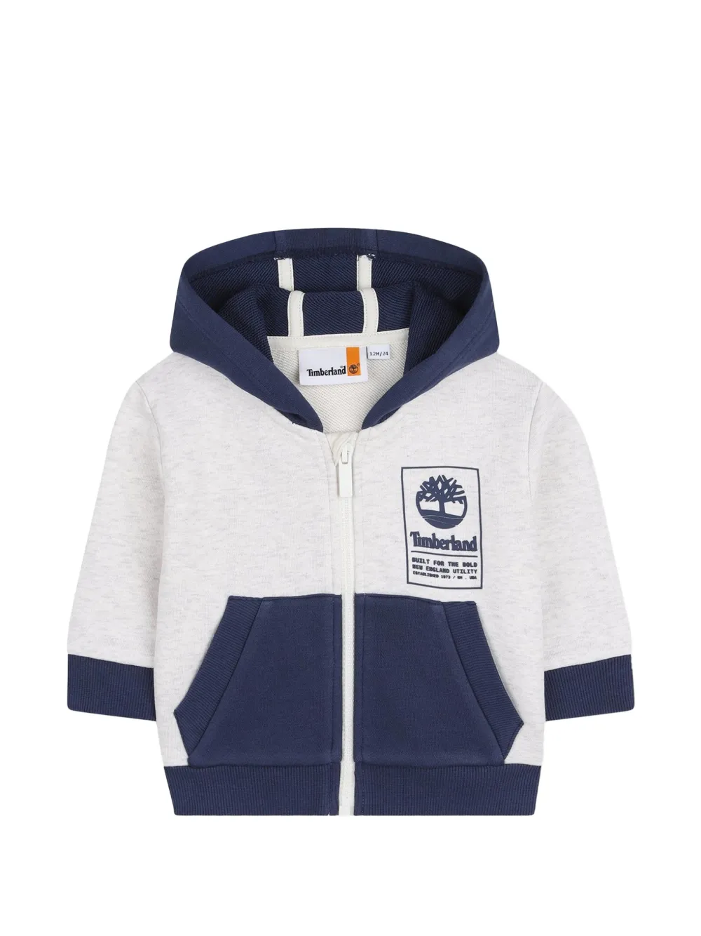 Timberland Kids Felpa con cappuccio - Grigio