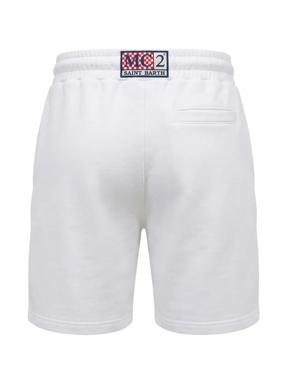 MC2 Saint Barth Kids Shorts met trekkoord Wit