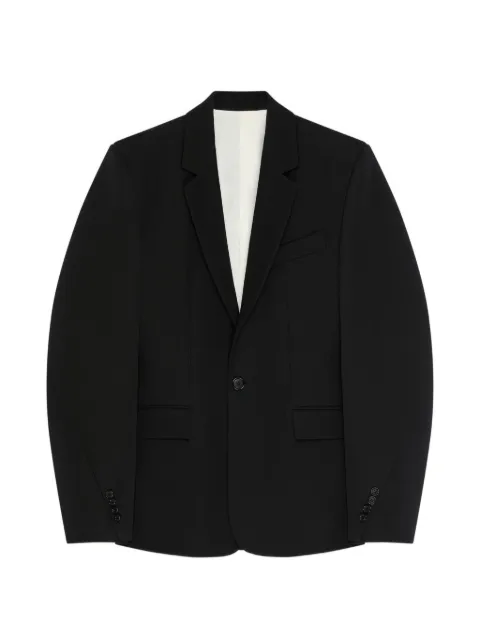 Givenchy single-breasted form fit jacket in wool