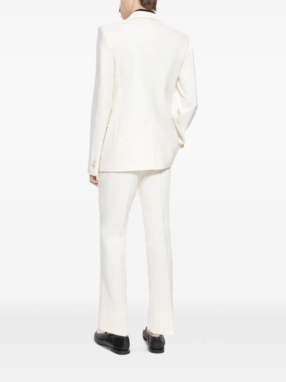 Givenchy Straight pantalon van wol en mohair Wit