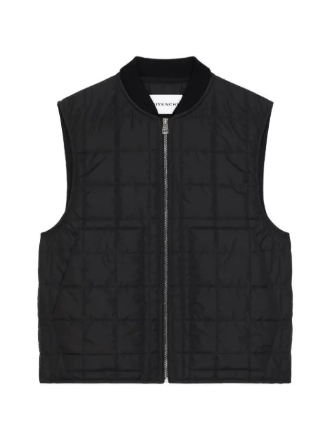 Givenchy chaleco Couture Seam acolchado