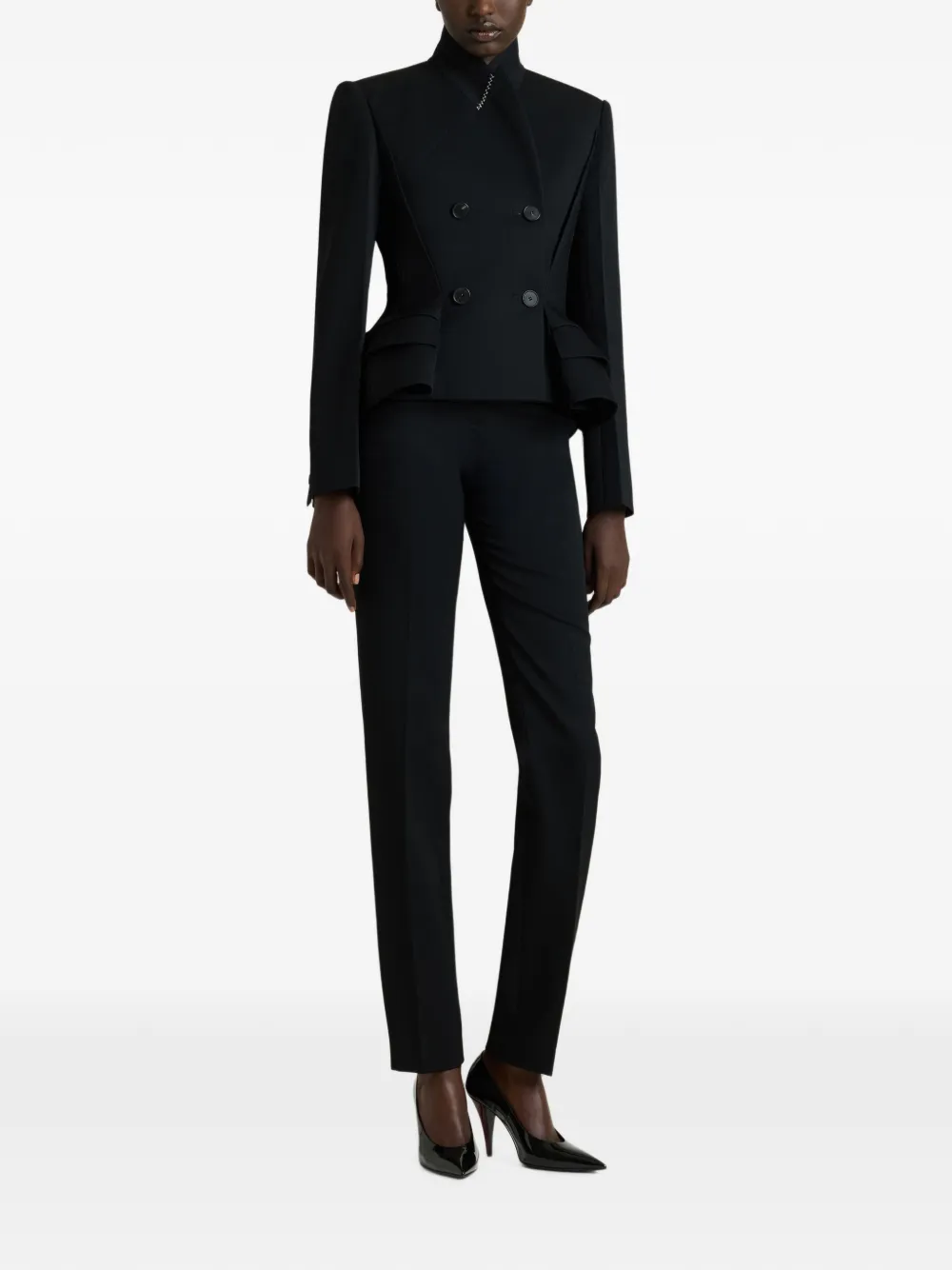 Givenchy Pinch wollen jack met dubbele rij knopen Zwart