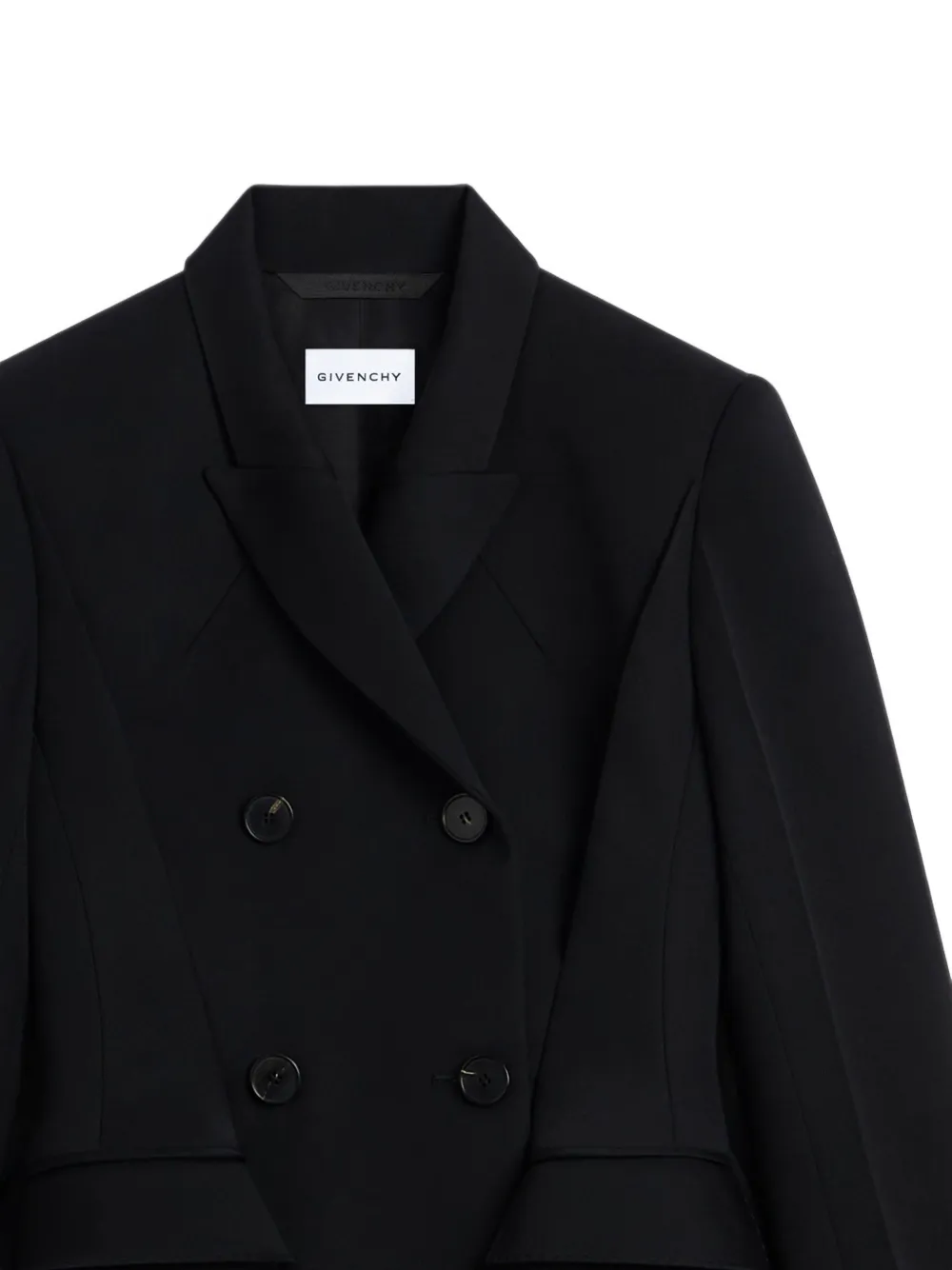 Givenchy Pinch wollen jack met dubbele rij knopen Zwart