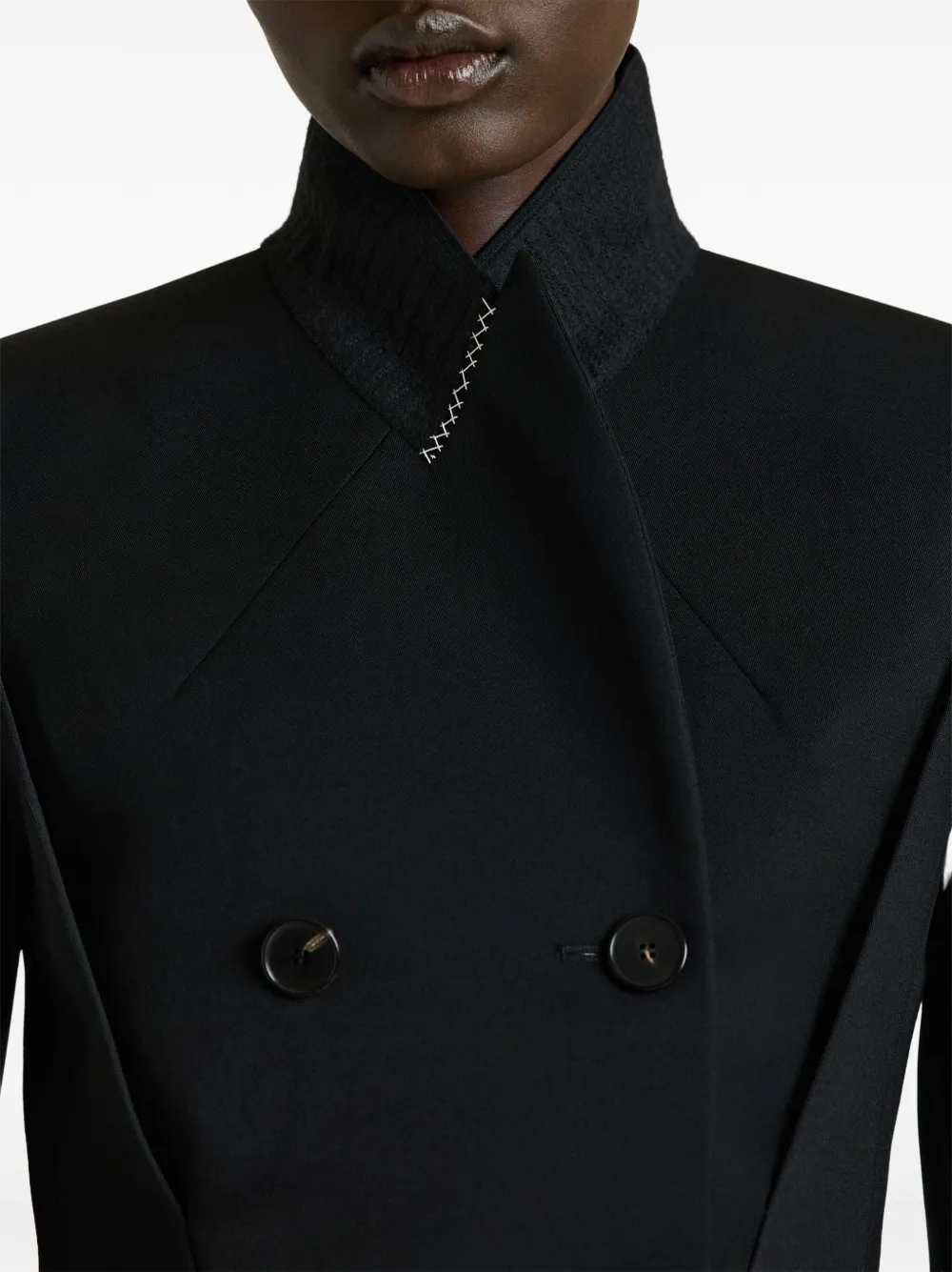 Givenchy Pinch wollen jack met dubbele rij knopen Zwart